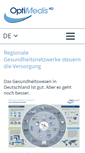 Mobile Screenshot of optimedis.de